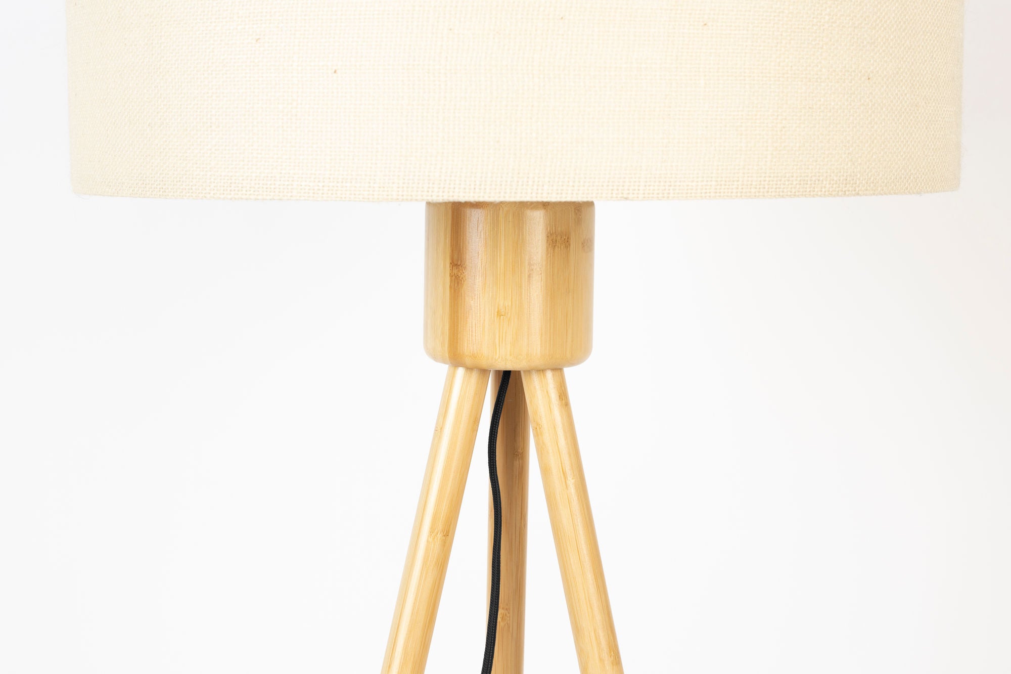 Zuiver Fan Bamboo Tripod Floor Lamp